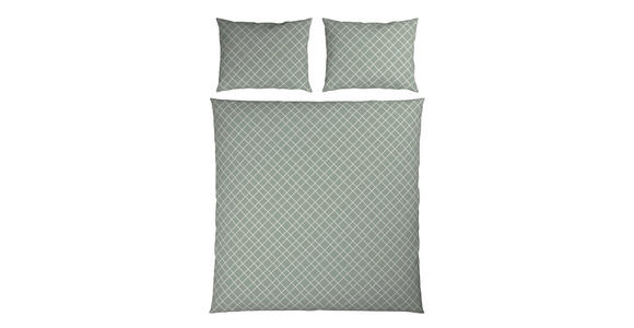BETTWÄSCHE Flanell 200/210 cm  - Grün, KONVENTIONELL, Textil (200/210cm) - Esposa