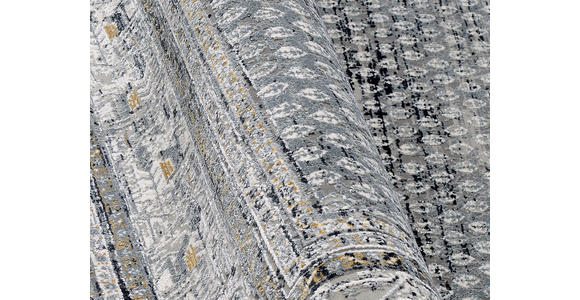 WEBTEPPICH 80/150 cm Monza Grau  - Grau, LIFESTYLE, Textil (80/150cm) - Dieter Knoll