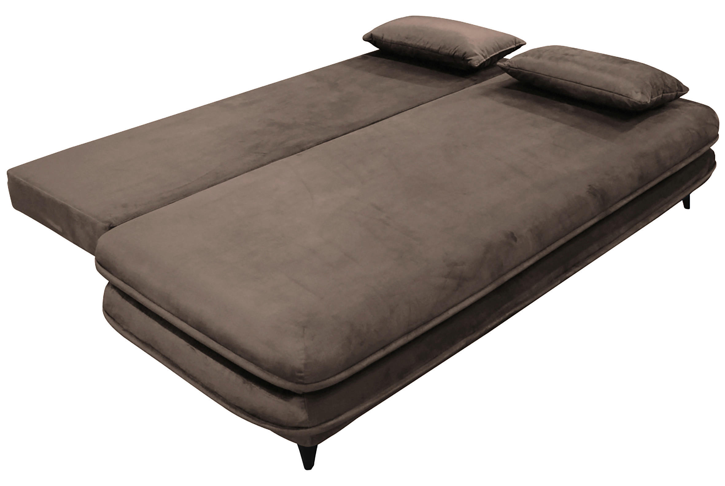 Thumbnail - Mid.you Schlafsofa, Braun, Textil, 2-Sitzer, Füllung: Schaumstoff, 217x73x86 cm, Wohnzimmer, Sofas & Couches, Schlafsofa...