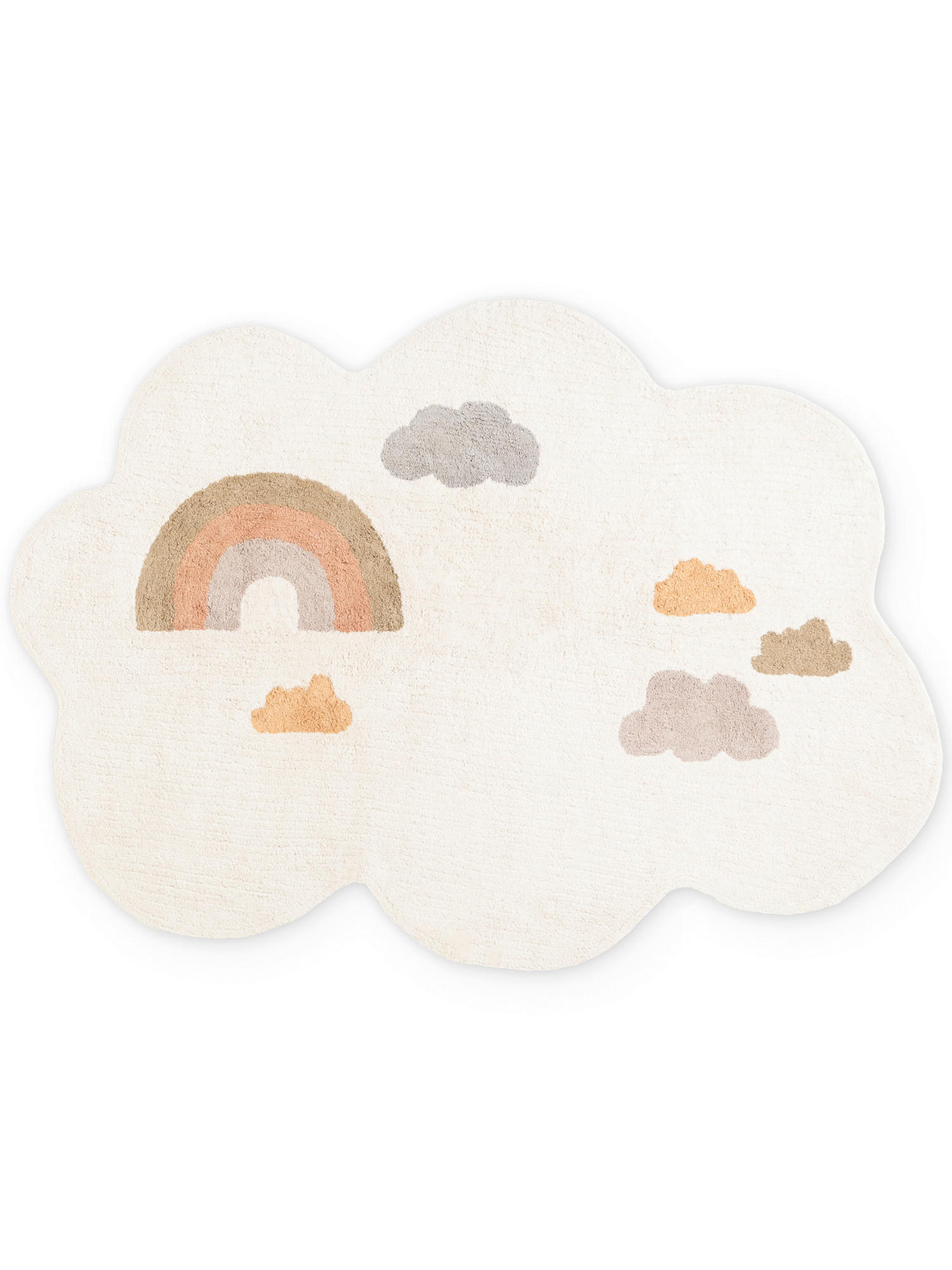 KINDERTEPPICH Snuggle Willy 140/200 cm  in Creme, Hellrosa, Koralle  - Koralle/Hellrosa, Basics, Kunststoff/Textil (140/200cm) - Hanse Home