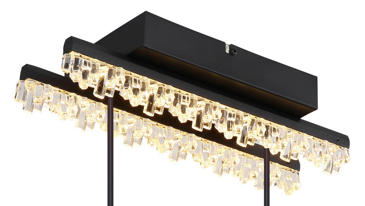 ZÁVĚSNÉ LED SVÍTIDLO, 120/12,5/120 cm  - Design (120/12,5/120cm) - Globo