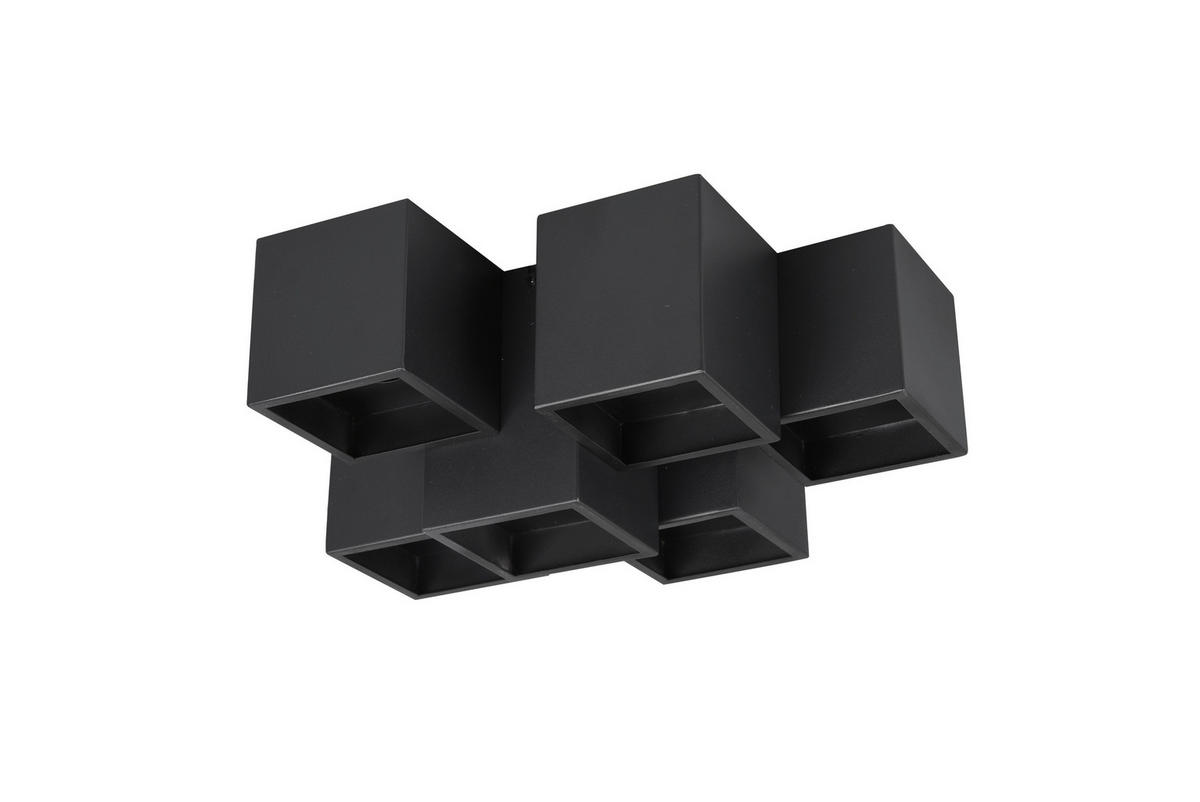 TAKLAMPA Fernando 30/15 cm  - svart, Design, metall (30/15cm) - Trio Leuchten