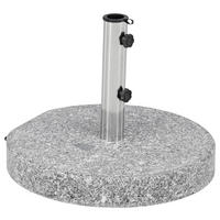 SONNENSCHIRMSTÄNDER - Grau, KONVENTIONELL, Stein (50/27/50cm) - Gardenson