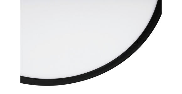 LED-DECKENLEUCHTE 42/2,9 cm   - Schwarz, Basics, Kunststoff (42/2,9cm) - Novel
