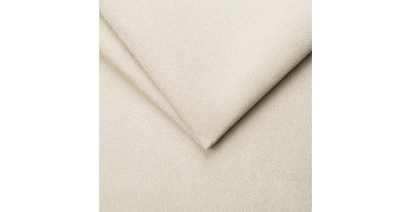 ECKSOFA Creme Chenille Rückenkissen, Bettkasten, Schlaffunktion, Rücken echt, Armteilverstellung, Liegefläche im Originalstoff  - Silberfarben/Creme, KONVENTIONELL, Holz/Textil (187/293cm) - Carryhome