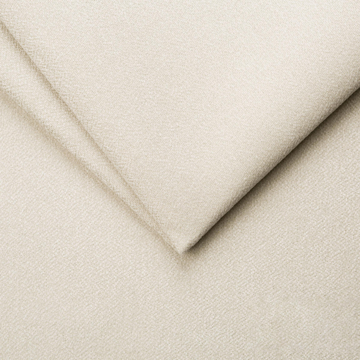 ECKSOFA Creme Chenille  - Silberfarben/Creme, KONVENTIONELL, Holz/Textil (187/293cm) - Carryhome