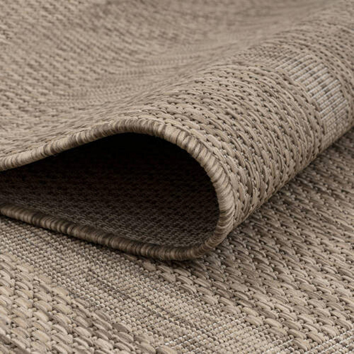 FLATVÄVD MATTA 280/370 cm Relax  - brun, Basics, textil (280/370cm) - Novel