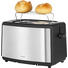 TOASTER BUENO - Silberfarben/Schwarz, Design, Metall (21/34/18,5cm) - WMF TOASTER BUENO - Silberfarben/Schwarz, Design, Metall (21/34/18,5cm) - WMF