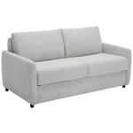 SCHLAFSOFA Chenille Anthrazit  - Anthrazit/Schwarz, Design, Textil (184/91/99cm) - Xora