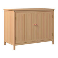 GARTENKOMMODE 110/75/35 cm  - Akaziefarben, MODERN, Holz/Kunststoff (110/75/35cm) - Ambia Garden