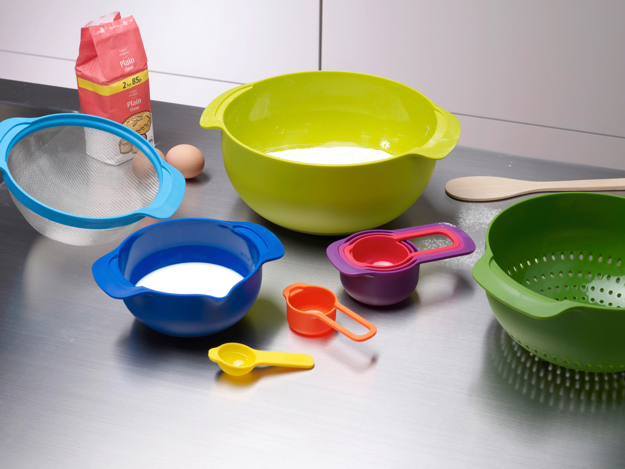 SET ČINIJA   28,5/28,5/14,5 cm        - višebojna, Osnovno, plastika (28,5/28,5/14,5cm) - Joseph Joseph