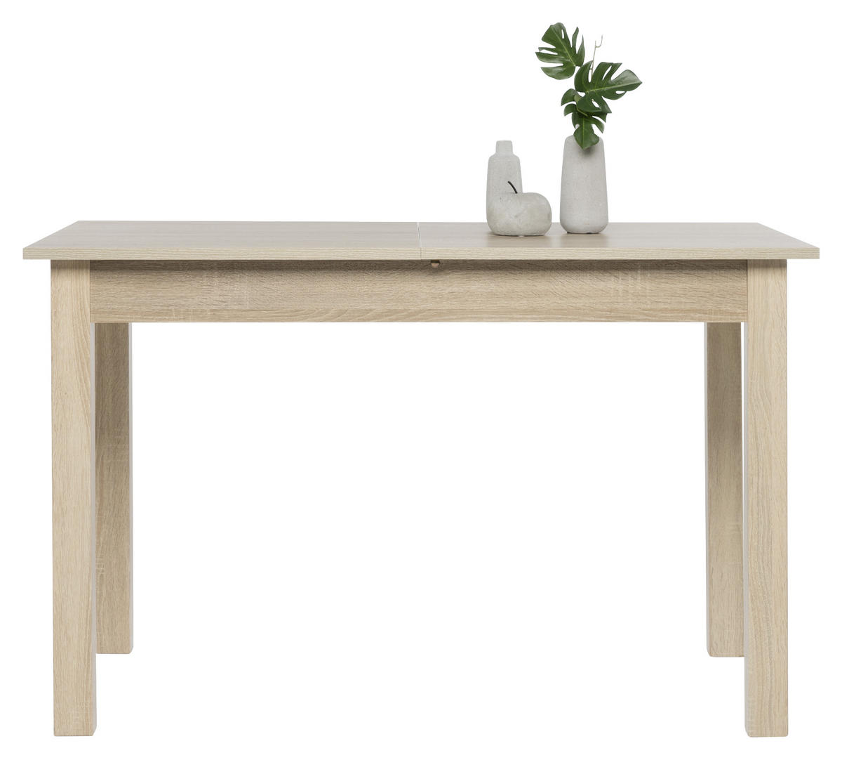 JEDILNA MIZA, hrast sonoma  - hrast sonoma, Basics, leseni material (120/70/76,5cm) - Livetastic