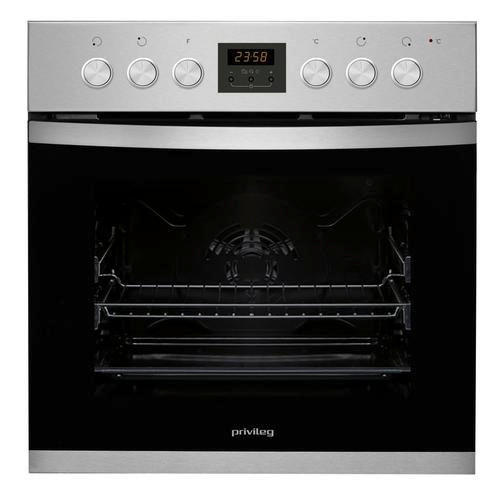 EINBAUHERD PHVK3 OH5V IN  - Silberfarben, Basics, Glas/Metall (59,5/59,5/56,4cm) - Privileg