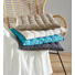 SITZKISSEN Weiß 40/40 cm - Weiß, Design, Textil (40/40cm) - Boxxx