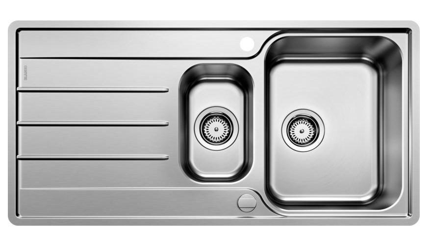 SPÜLE 523033  - Edelstahlfarben, Basics, Metall (100/20,5/50cm) - Blanco