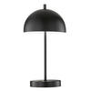 AKKU-TISCHLEUCHTE Kia 18/35 cm   - Schwarz/Weiß, Design, Metall (18/35cm) - Schöner Wohnen