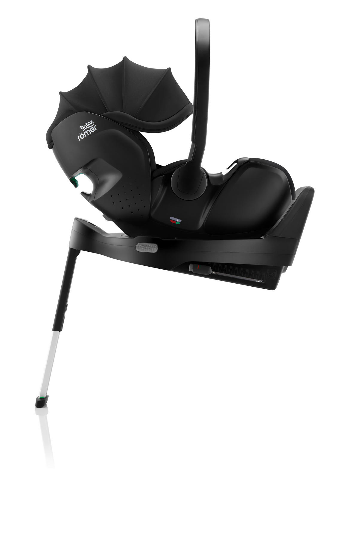 BABYSCHALE Baby-Safe Pro SPACE BLACK   - Schwarz, Basics, Kunststoff/Textil (44/62,5/65,5cm) - Britax Römer