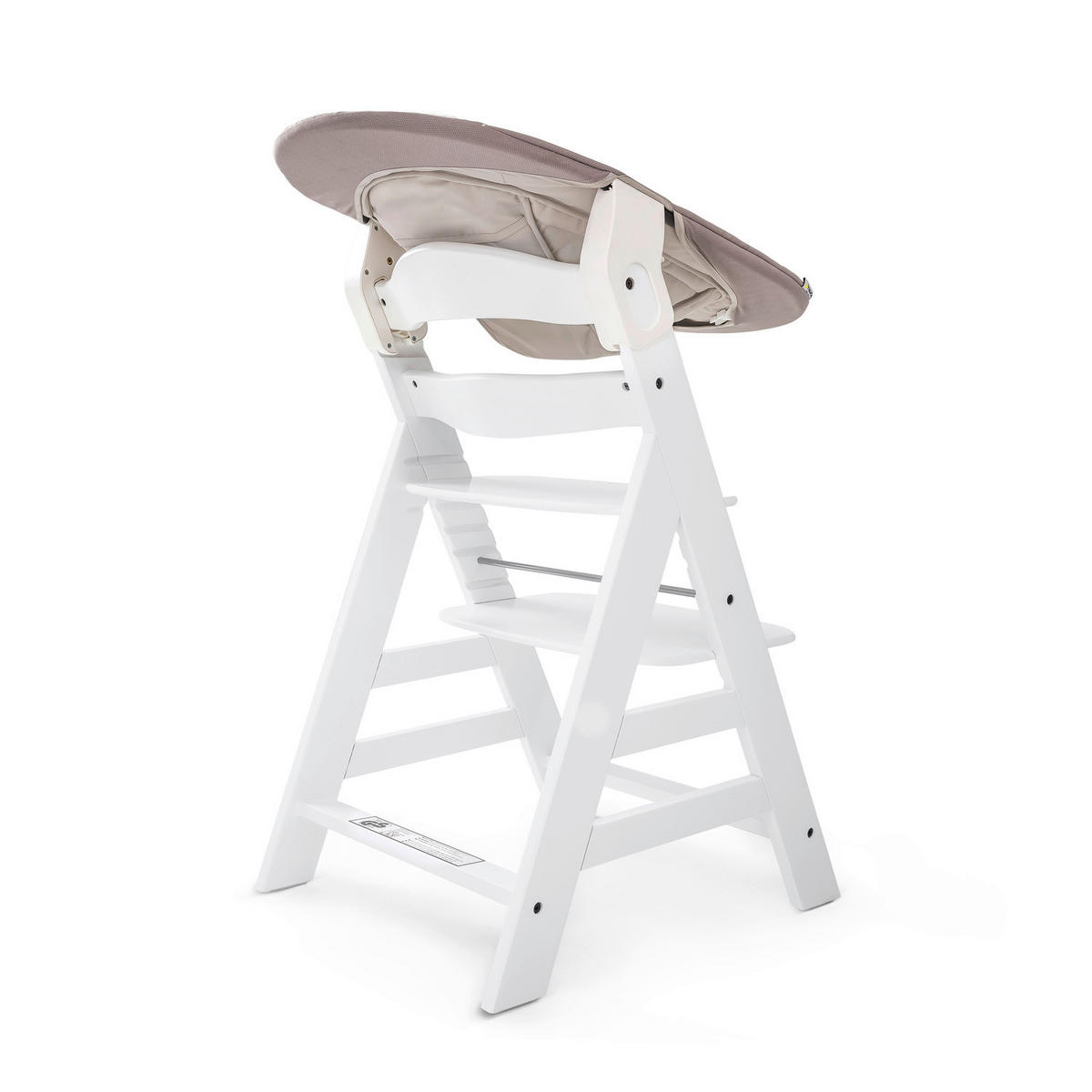 HOCHSTUHLLIEGE ALPHA BOUNCER  - Beige, Basics, Kunststoff (66/49/45cm) - Hauck