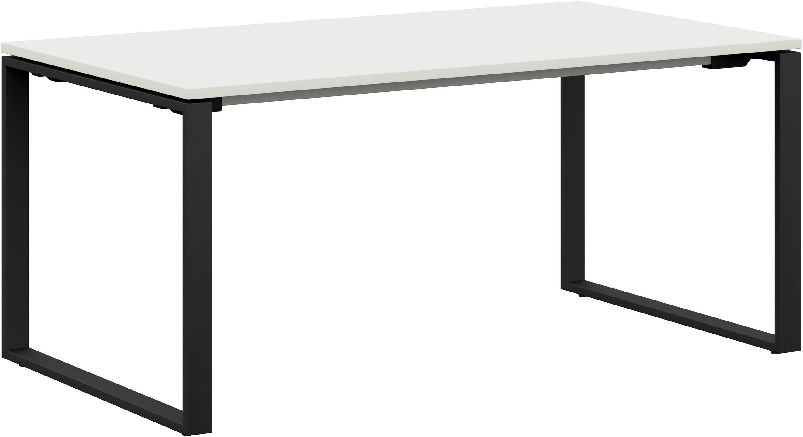 JUGENDSCHREIBTISCH 160/80/72 cm  - Anthrazit/Weiß, Design, Holzwerkstoff/Metall (160/80/72cm) - Cantus