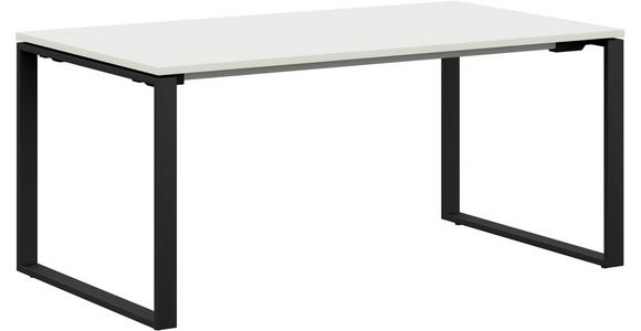 JUGENDSCHREIBTISCH 160/80/72 cm  - Anthrazit/Weiß, Design, Holzwerkstoff/Metall (160/80/72cm) - Cantus