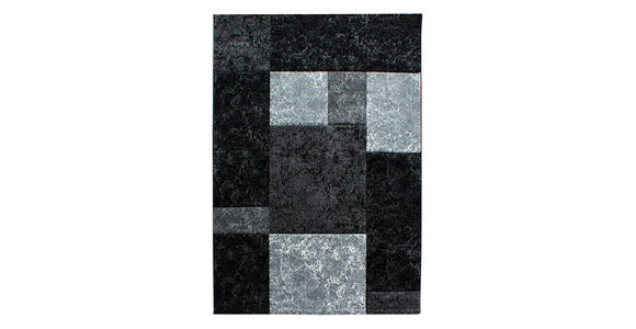 FLACHWEBETEPPICH 240/340 cm Hawaii Schwarz - Schwarz, Design, Textil (240/340cm) - Novel