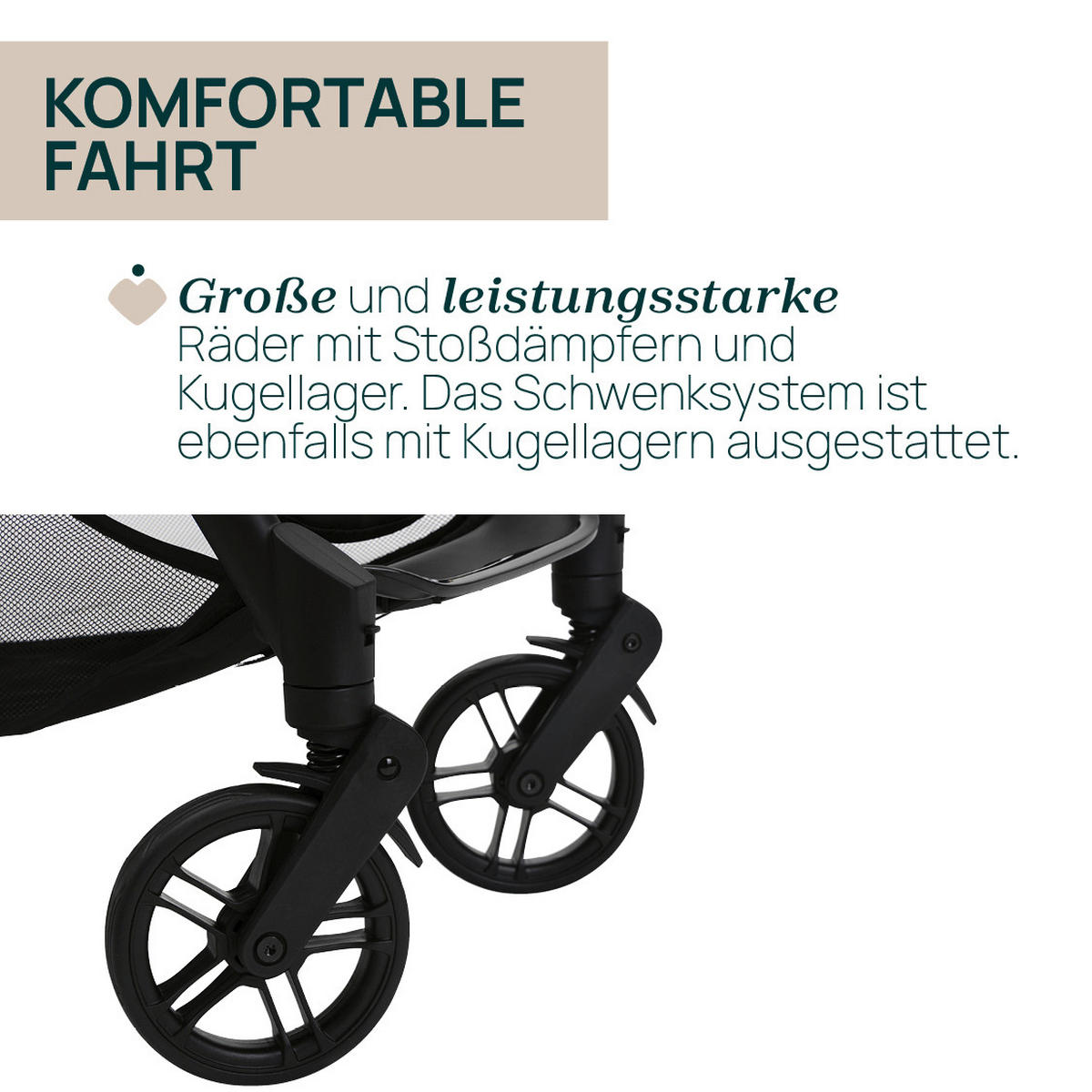 BUGGY GOODY XPLUS  - Grün, Basics, Textil/Metall (47/86/106cm) - Chicco