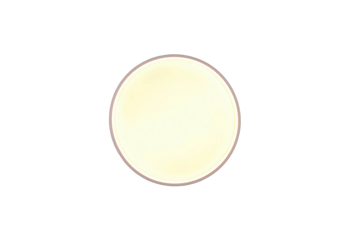 LED-DECKENLEUCHTE 45/5,5 cm   - Weiß, Design, Metall (45/5,5cm) - Trio Leuchten