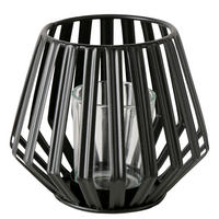 WINDLICHT - Schwarz, Basics, Metall (13/13/11,5cm)