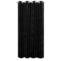 FERTIGVORHANG blickdicht  - Schwarz, Basics, Textil (135/240cm)