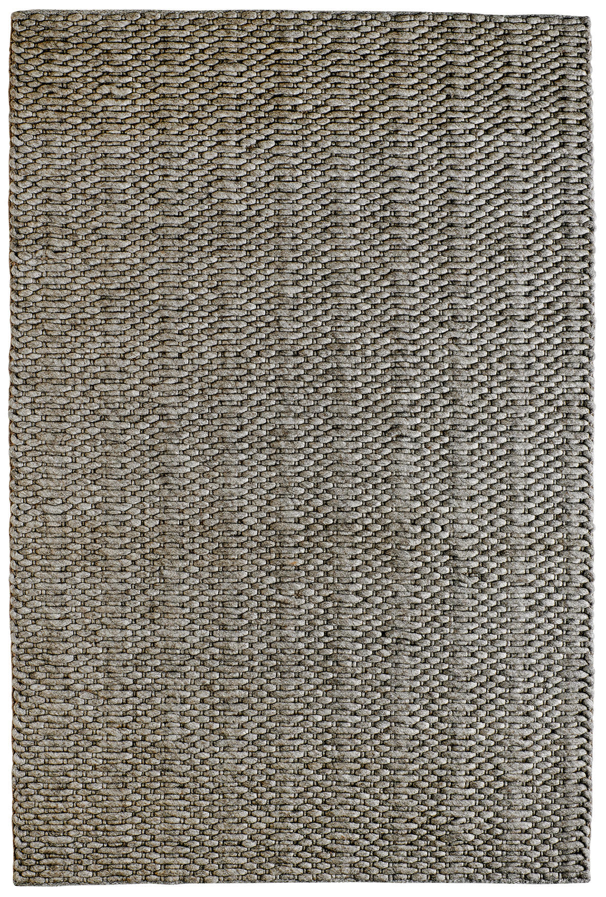 HANDWEBTEPPICH 140/200 cm  - Taupe, Basics, Textil (140/200cm) - Linea Natura