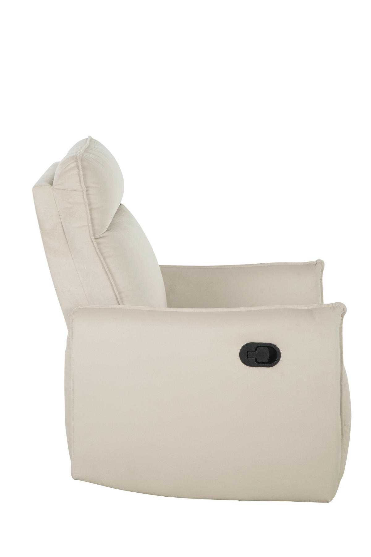 SITZGARNITUR in Samt Beige  - Beige, Konventionell, Textil/Metall (72/102/85.5cm) - P & B