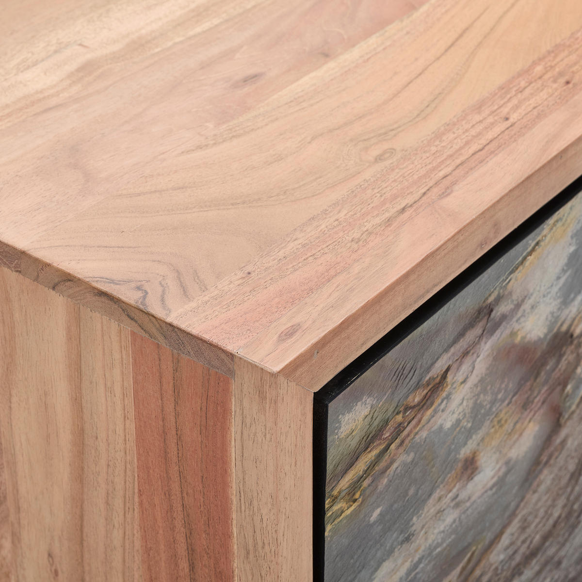 SIDEBOARD  in 140/76/40 cm  - Jadegrün/Schwarz, LIFESTYLE, Holz/Metall (140/76/40cm) - Livetastic