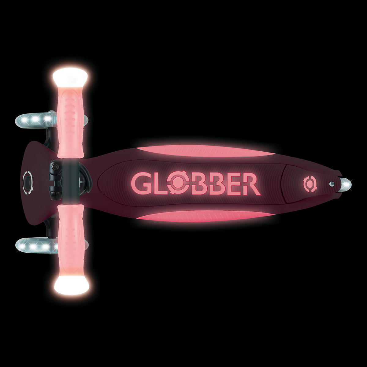 KINDERSCOOTER  - Rosa, Basics, Kunststoff (57,5/28/82.5cm) - GLOBBER