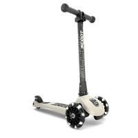 KINDERSCOOTER Highwaykick 3  - Hellgrau/Schwarz, Trend, Kunststoff/Metall (24/72/55cm) - Scoot and Ride