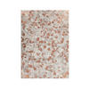 FLACHWEBETEPPICH 80/150 cm Spark 210 Elfenbein / Chrom Creme, Roségold  - Roségold/Creme, Design, Leder/Textil (80/150cm) - Novel