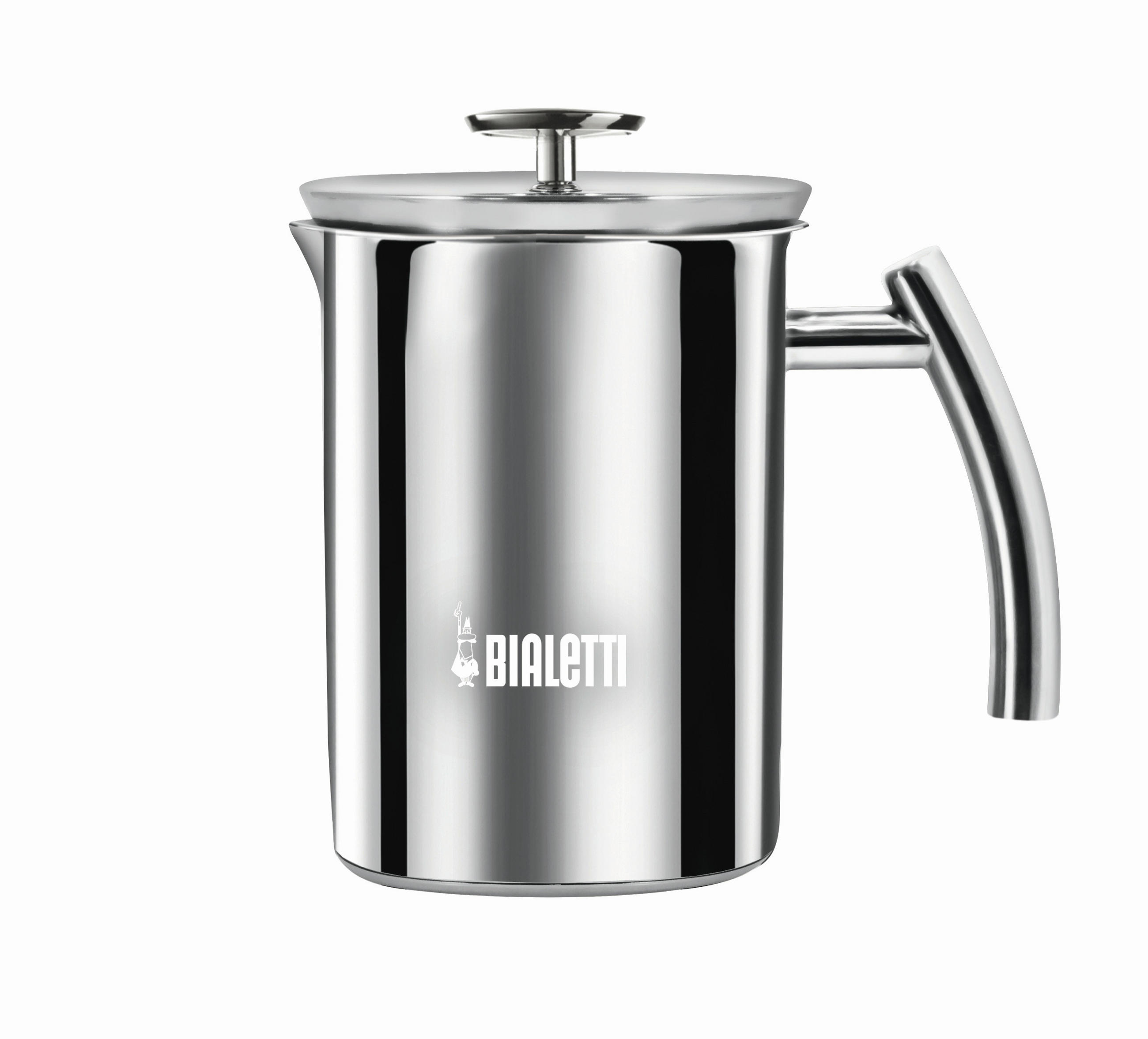 MILCHSCHÄUMER  - Silberfarben, Basics, Kunststoff/Metall (15/12/18.5cm) - Bialetti