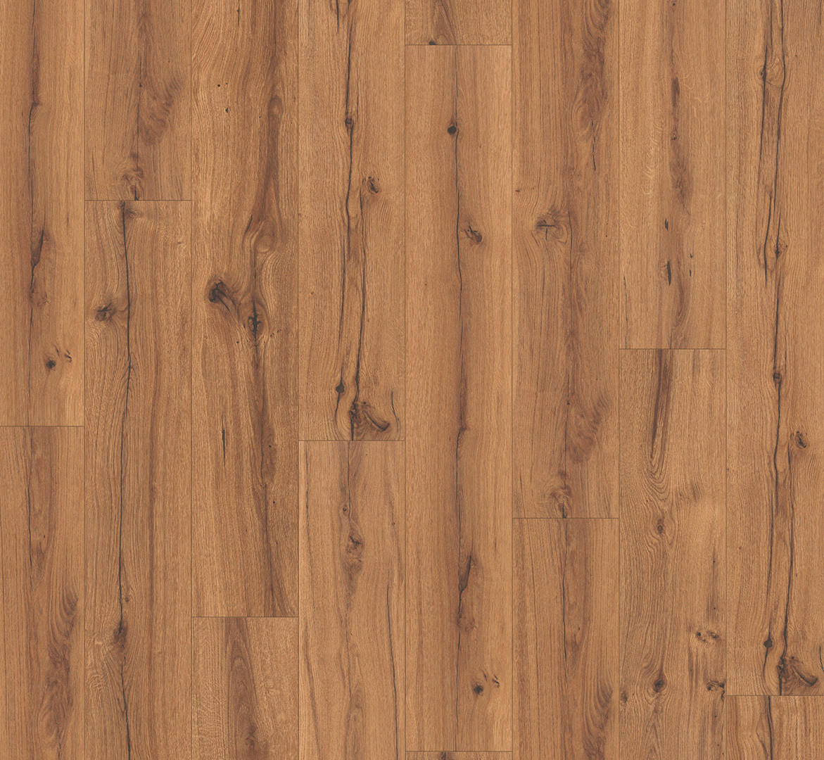 LAMINATBODEN Laminat Basic 400  per  m² - Eichefarben, Basics, Holzwerkstoff (128.5/19.4/0.8cm) - Parador
