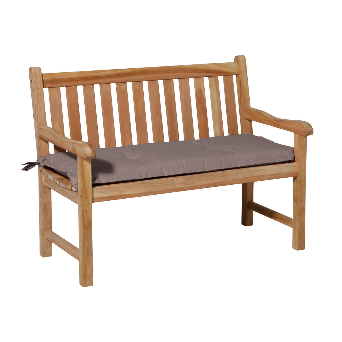 BANKAUFLAGE   - Taupe, Basics, Textil (120/7/48cm)