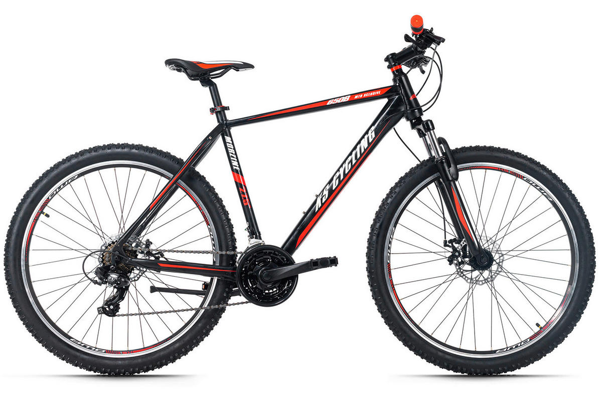MOUNTAINBIKE 27,5 Zoll  - Rot/Schwarz, Basics, Metall (139/76/21cm) - Atrigo