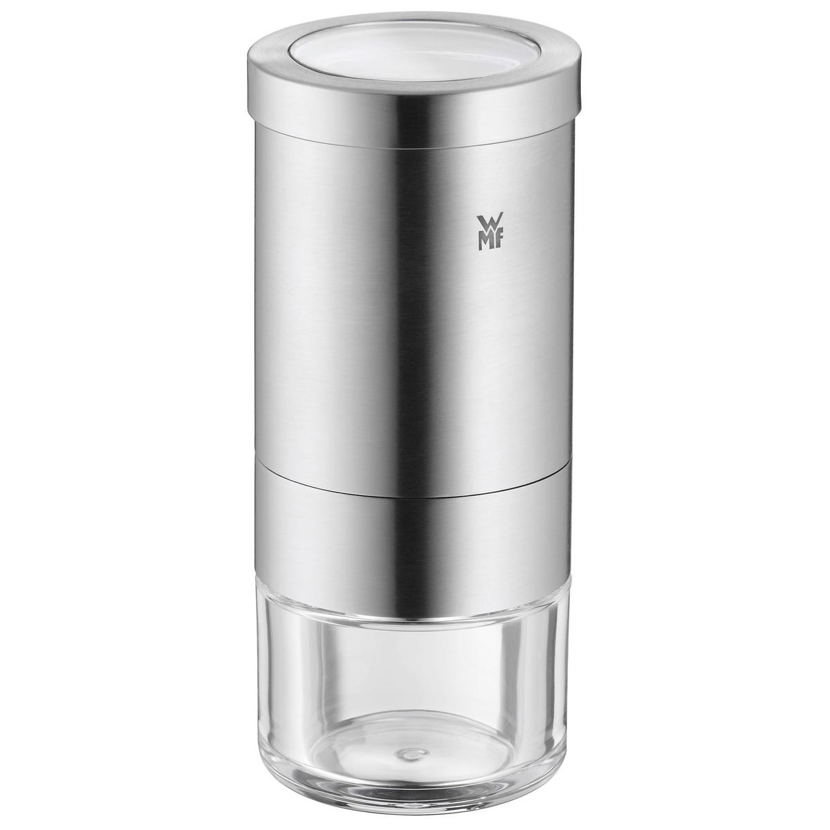 GEWÜRZMÜHLE   10,5 cm - Edelstahlfarben, Design, Glas/Metall (10,5cm) - WMF