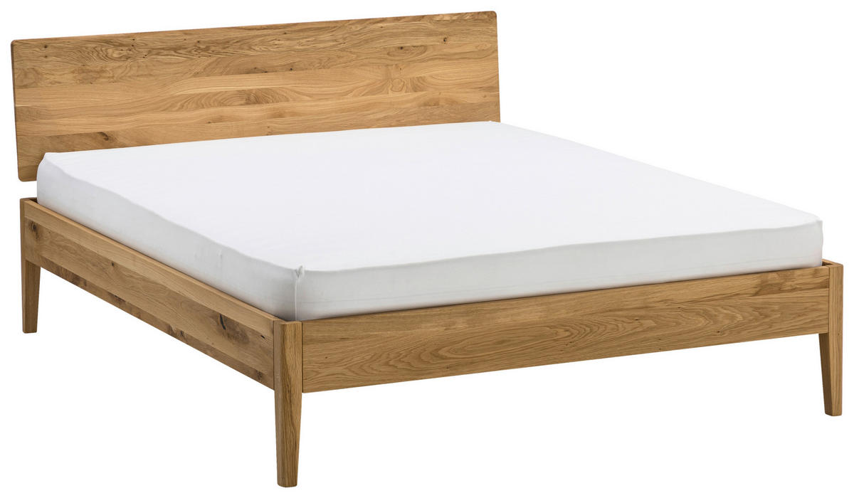 BETT 180/200 cm  in Eichefarben  - Eichefarben, Natur, Holz (180/200cm) - Boxxx