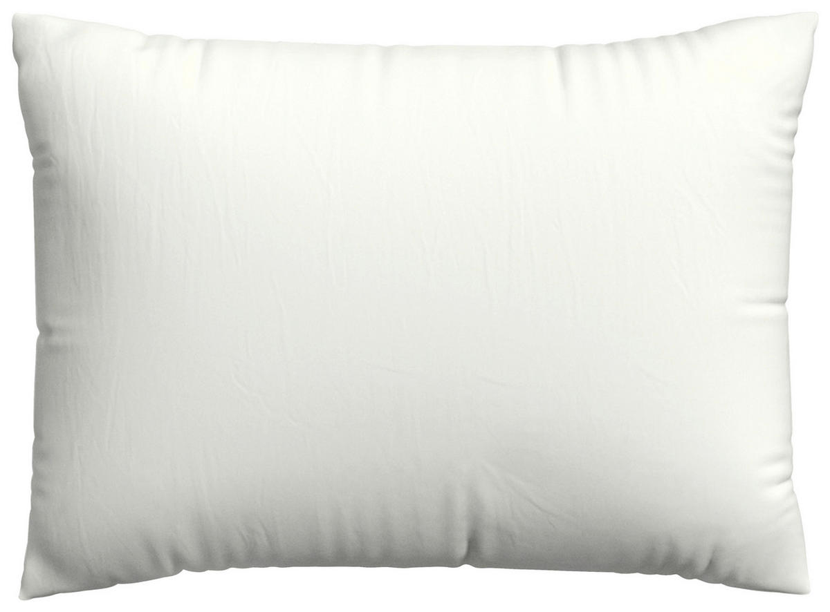 KISSENHÜLLE EASY JERSEY 40/60 cm  - Weiß, Basics, Textil (40/60cm) - Schlafgut