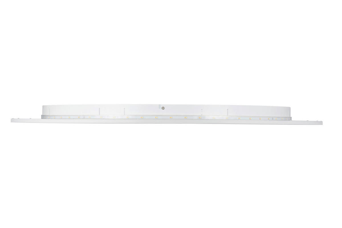 LED-DECKENLEUCHTE Meissa 100/5,2 cm  - Weiß, Basics, Kunststoff/Metall (100/5,2cm) - Novel