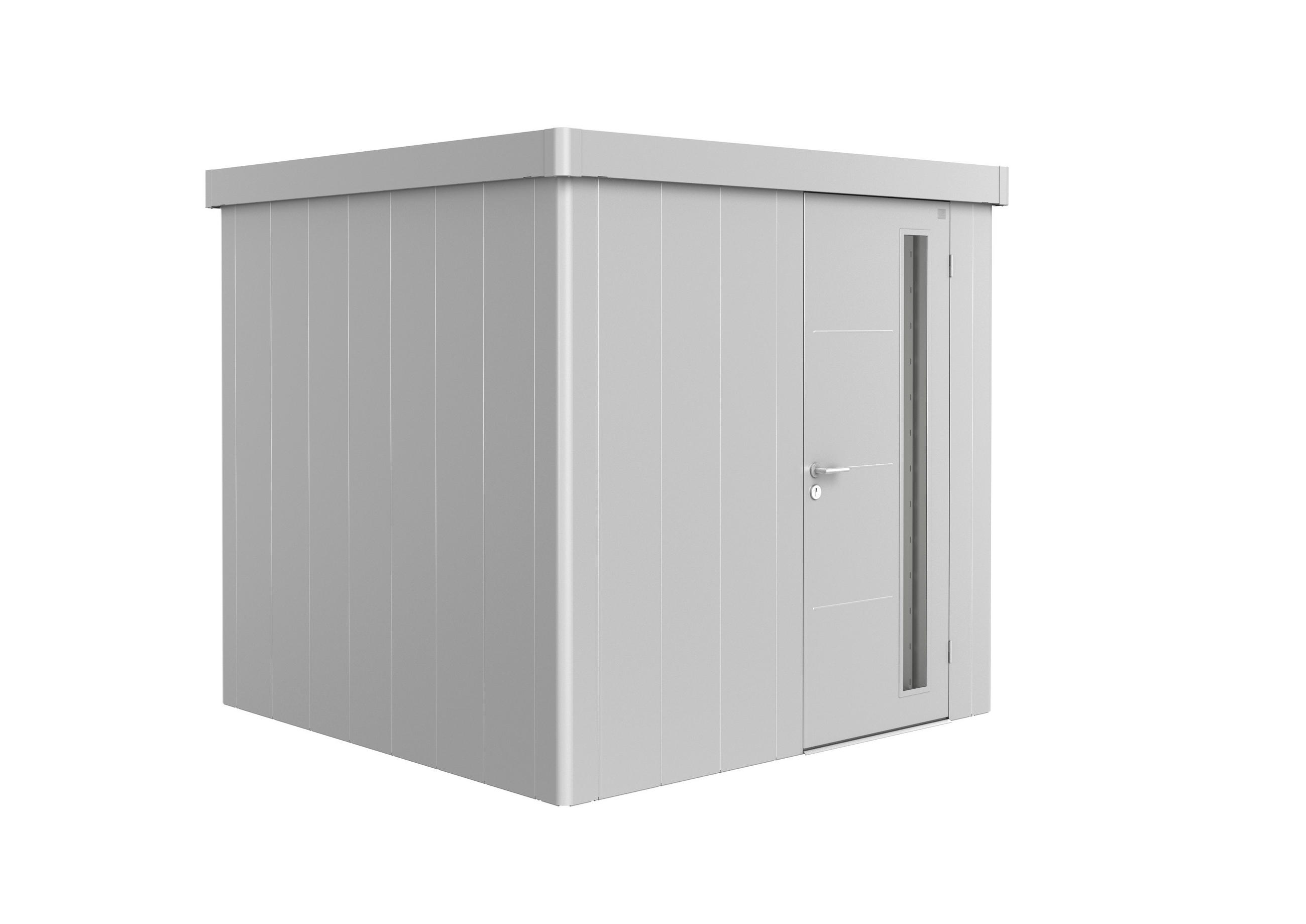 GERÄTEHAUS Metall  - Silberfarben, Basics, Metall (236/222/236cm) - Biohort
