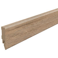 SOCKELLEISTE Eiche braun Braun  - Braun, KONVENTIONELL, Holzwerkstoff (240/1.4/5.8cm) - Egger Holzwerkstoffe