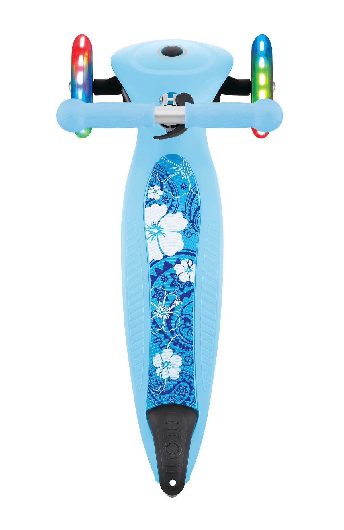 KINDERSCOOTER JUNIOR FOLDABLE FANTASY LIGHTS  - Hellblau, LIFESTYLE, Kunststoff (56/28,6/68cm) - GLOBBER