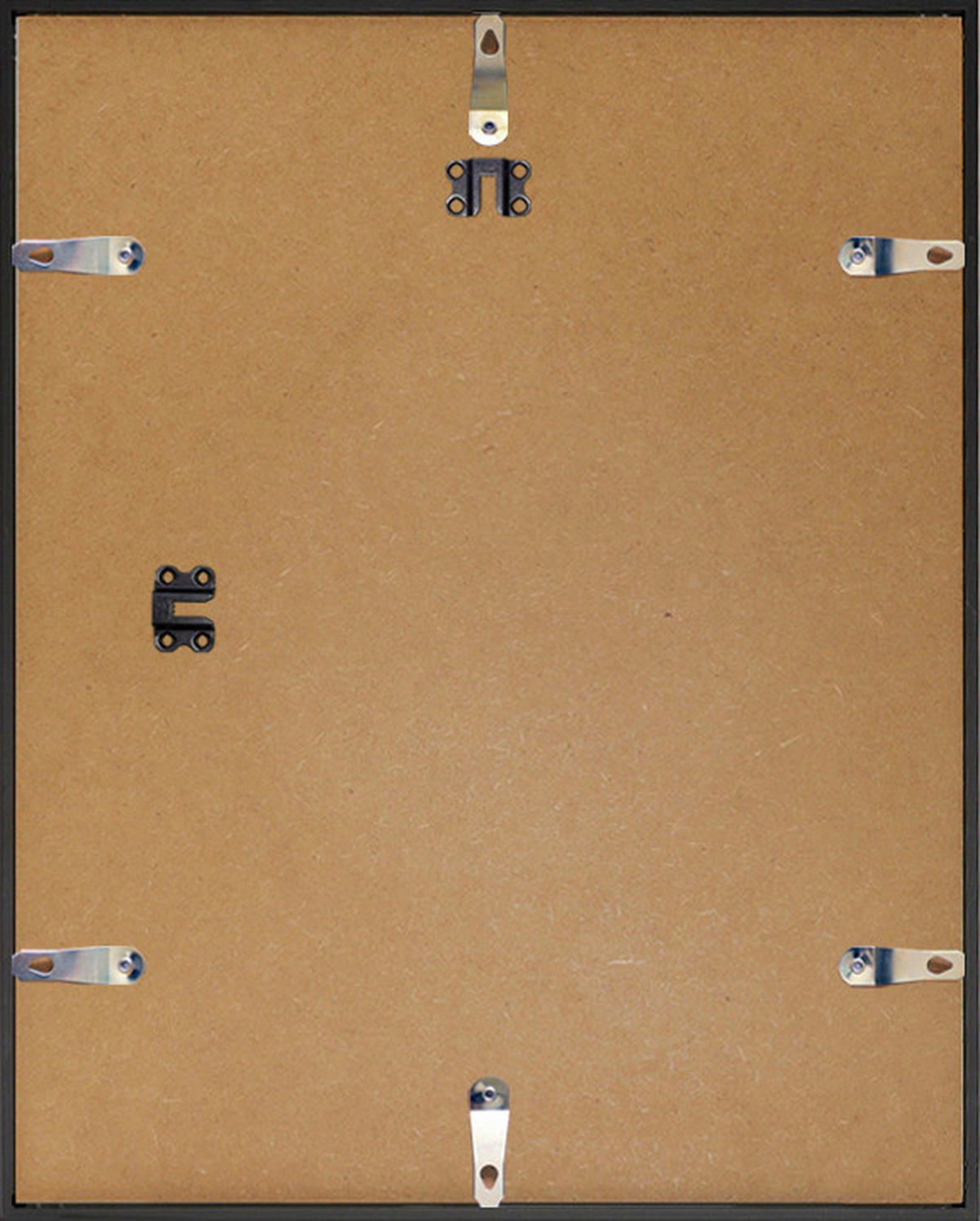 BILDERRAHMEN - Schwarz, Basics, Papier/Holzwerkstoff (40/50/1,8cm)