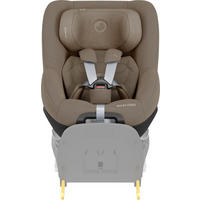 BAKÅTVÄND BILBARNSTOL PEARL 360 PRO  - brun, Basics, metall/textil (43.2/49.6cm) - Maxi Cosi Pro