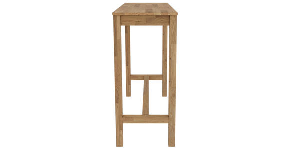 BARTISCH Wildeiche massiv rechteckig Wildeiche  - Wildeiche, KONVENTIONELL, Holz (108/45/107cm) - Cantus