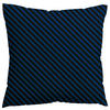 KISSENHÜLLE Woven Satin Fade 40/40 cm  - Schwarz/Dunkelblau, Basics, Textil (40/40cm) - Schlafgut